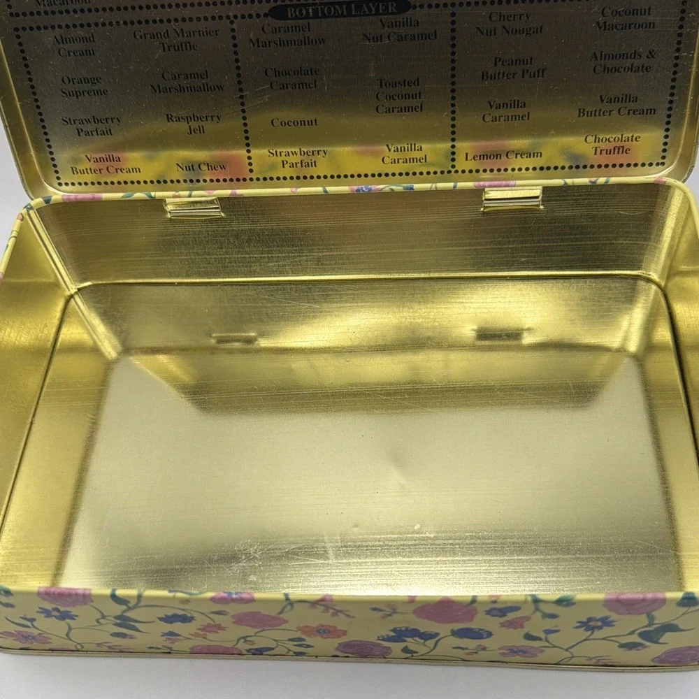 Whitman Sampler hinged top metal advertising Tin‎